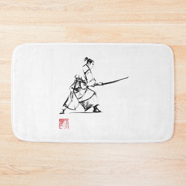 Item preview, samurai on guard designed and sold by pechane.
