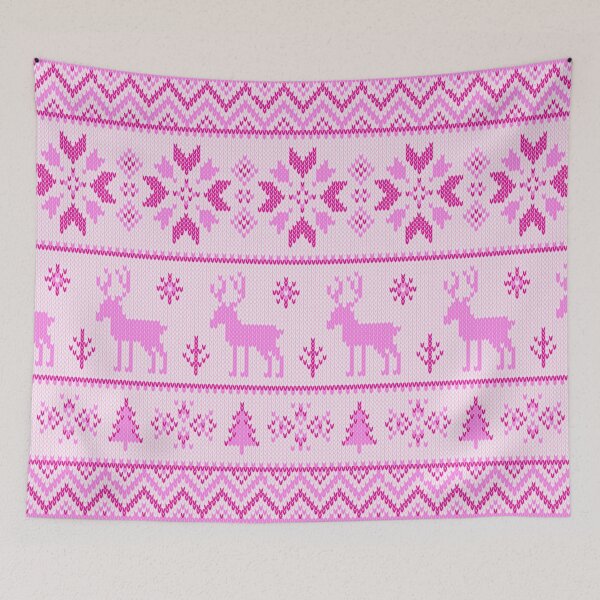 Item preview, Christmas Sweater - Pink & Pink designed and sold by SilverPegasus.