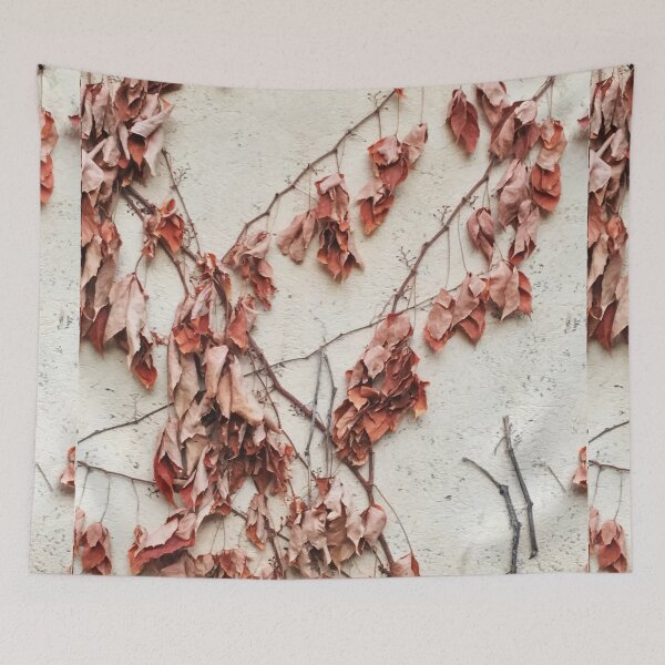 Item preview, Dying leaves growing up a wall designed and sold by thedesignvine.