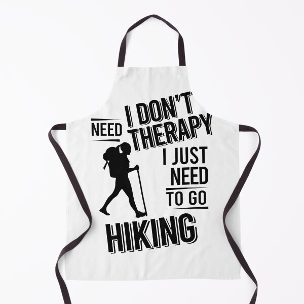 Artikelvorschau, Ich brauche keine Therapie, ich muss nur wandern gehen entworfen und verkauft von Vanthuandesign.