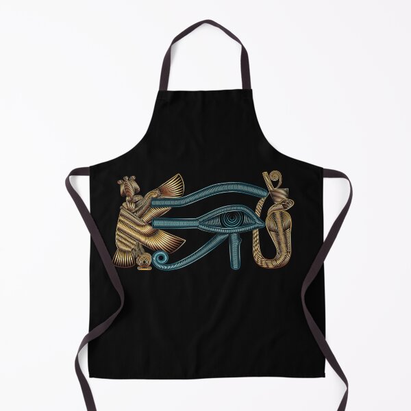 Item preview, Eye of Ra with bird and snake Turquoise Gold designed and sold by hockeng.
