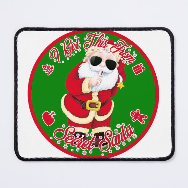 Item preview, Funny Secret Santa Christmas Design designed and sold by TeesForTheWorld.