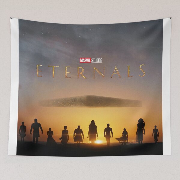 Item preview, Shillouette Eternals Poster designed and sold by marcosmirck.