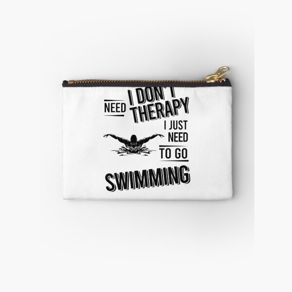 Artikelvorschau, Ich brauche keine Therapie, ich muss nur schwimmen gehen entworfen und verkauft von Vanthuandesign.