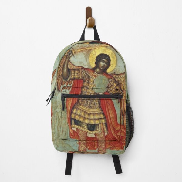 Item preview, Saint Michael Archangel with fiery sword and globe designed and sold by Angelkrs.