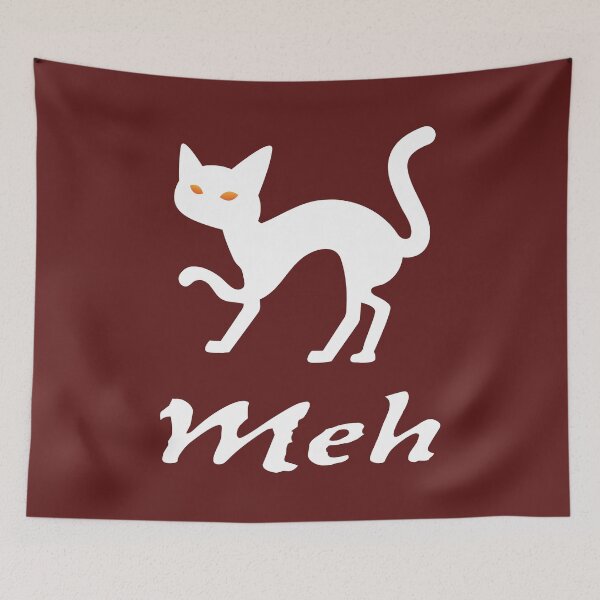 Item preview, Meh Cat  T-shirts  designed and sold by wide26.