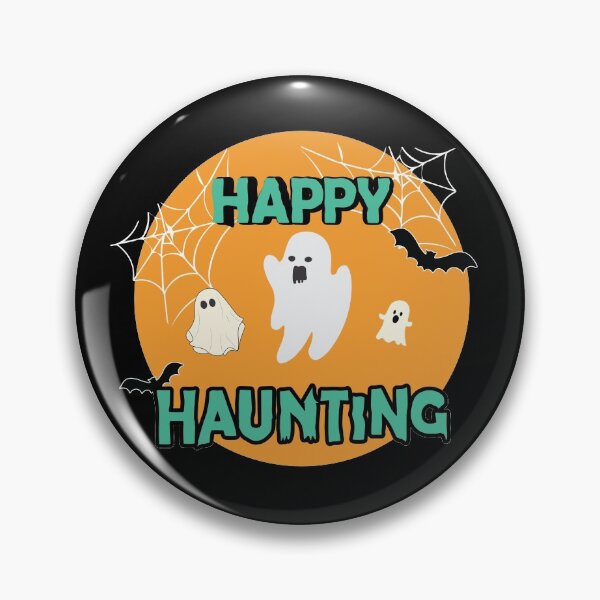 Item preview, Happy Haunting | Feliz Halloween designed and sold by mgkreatives.