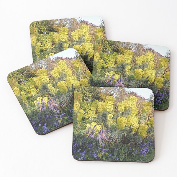 Item preview, Yellow spurge and bluebells designed and sold by pinkal.