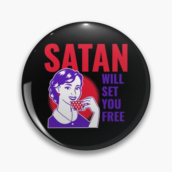 Item preview, Satan Will Set You Free designed and sold by artpirate.