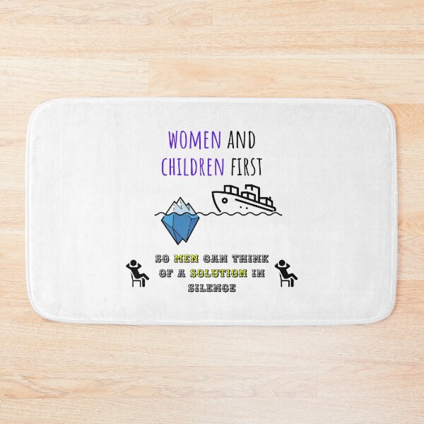 Item preview, women and children first | funny designed and sold by DeltaWhiskey-.