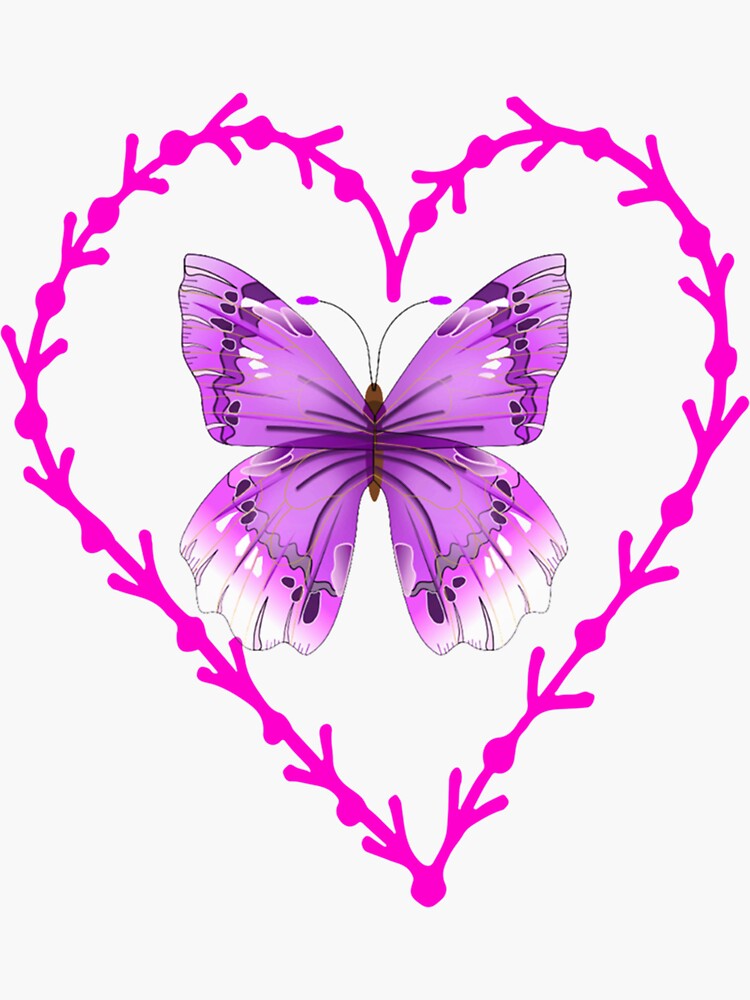 "purple butterfly emoji cute kawaii epilepsy awareness (5)" Sticker by