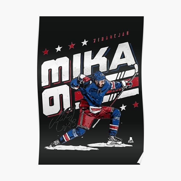 Mika Zibanejad Chris Kreider Poster New York Rangers 