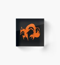 Foxhound - Metal Gear Acrylic Block
