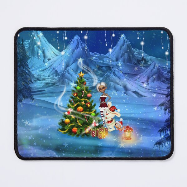 Item preview, Merry christmas in a winter landscape designed and sold by nicky2342.