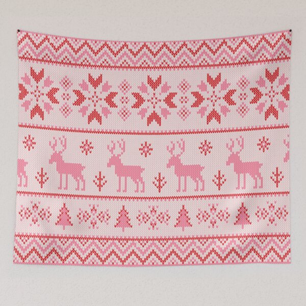 Item preview, Christmas Sweater - Red and Pink designed and sold by SilverPegasus.