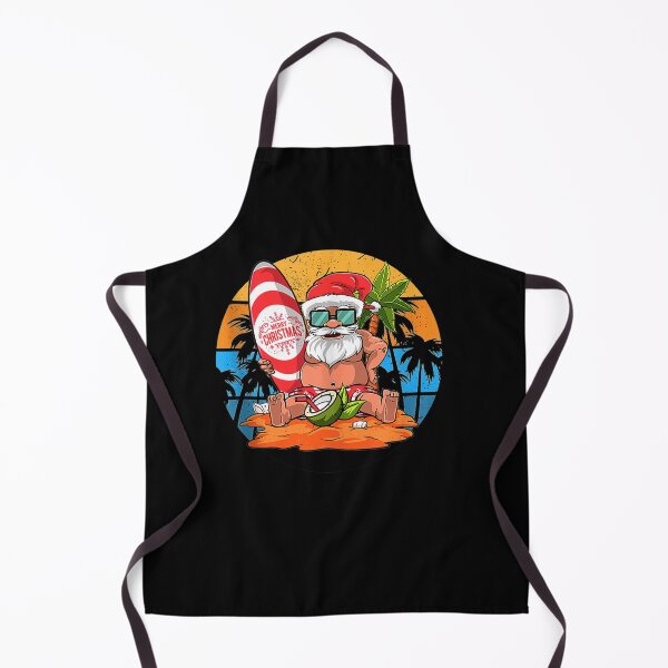 Item preview, Summer Beach Sufing Santa Claus Chistmas designed and sold by ChristinaMauri.