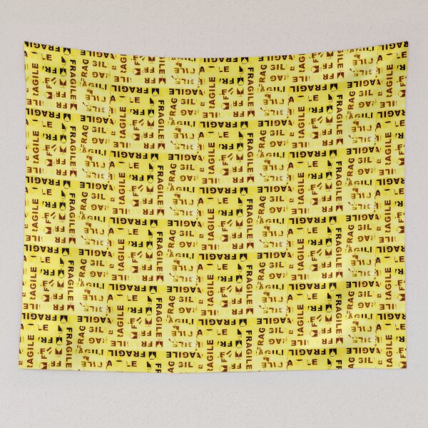 Item preview, Fragile Yellow designed and sold by ARTIST99.
