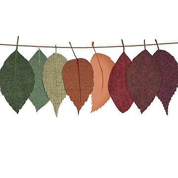 Artwork thumbnail, leaves Array by TWFASHION