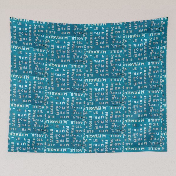 Item preview, Fragile Green Blue Turquoise designed and sold by ARTIST99.