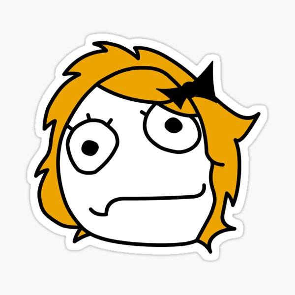 Troll Face Sus Sticker - Troll face sus - Discover & Share GIFs