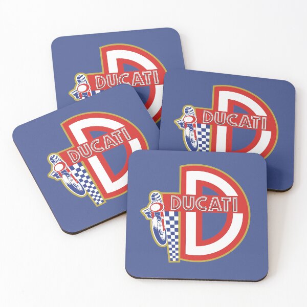 Item preview, Ducati Moto Retro Vintage Servizio Logo designed and sold by fmDisegno.