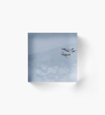 Aerobatic Date Acrylic Block