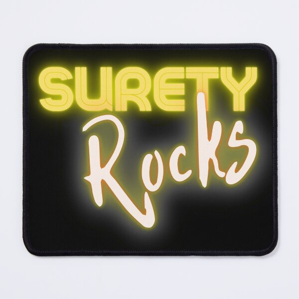 Item preview, Surety Rocks Orange Neon designed and sold by trendingatees.