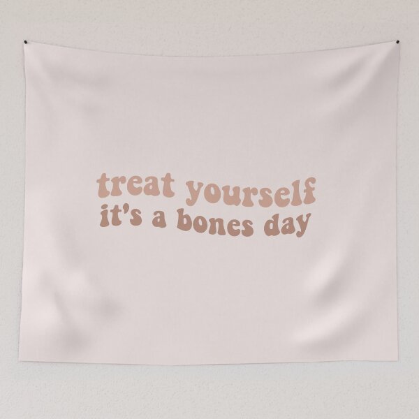 Item preview, bones day or no bones day treat yourself its a bones day tiktok tik tok dog pug bones or no bones noodle designed and sold by emcazalet.