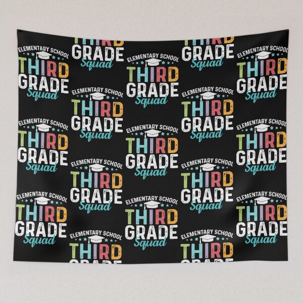 Item preview, elementary school third grade squad  designed and sold by tuyetnhung98.