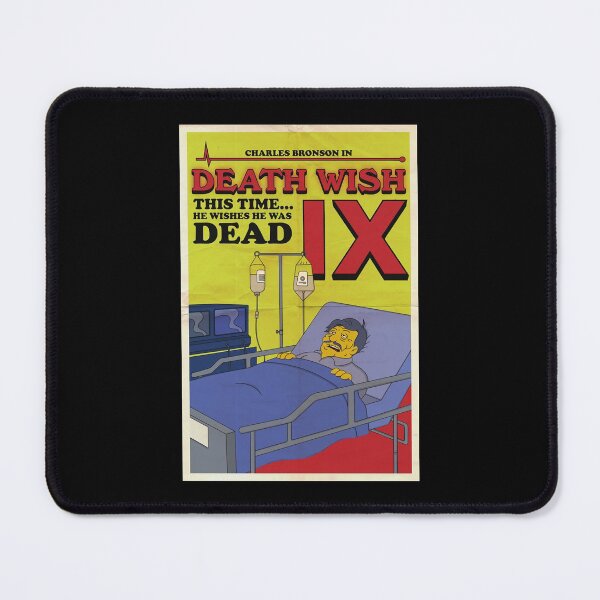 Item preview, Funny Gifts Boy Girl Death Wish 9 Retro Vintage designed and sold by MarcellusDikens.