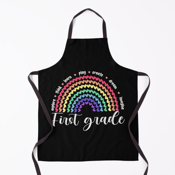 Item preview, first grade heart rainbow cute designed and sold by tuyetnhung98.