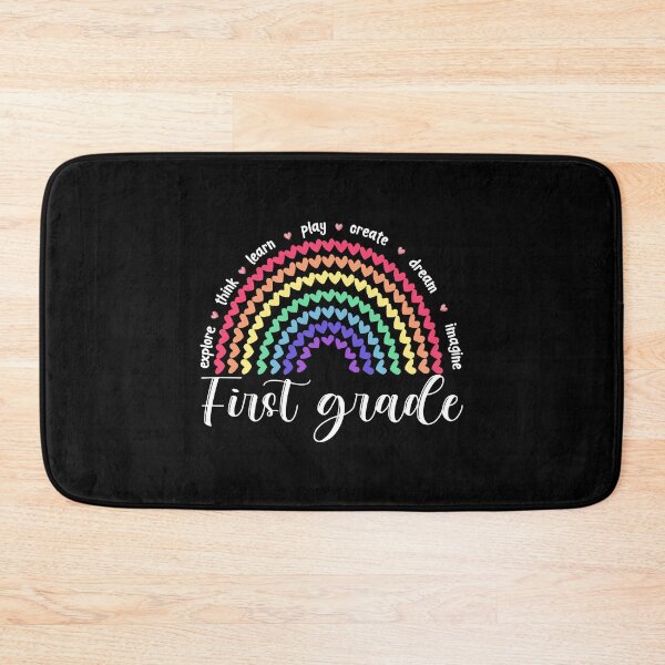 Item preview, first grade heart rainbow cute designed and sold by tuyetnhung98.