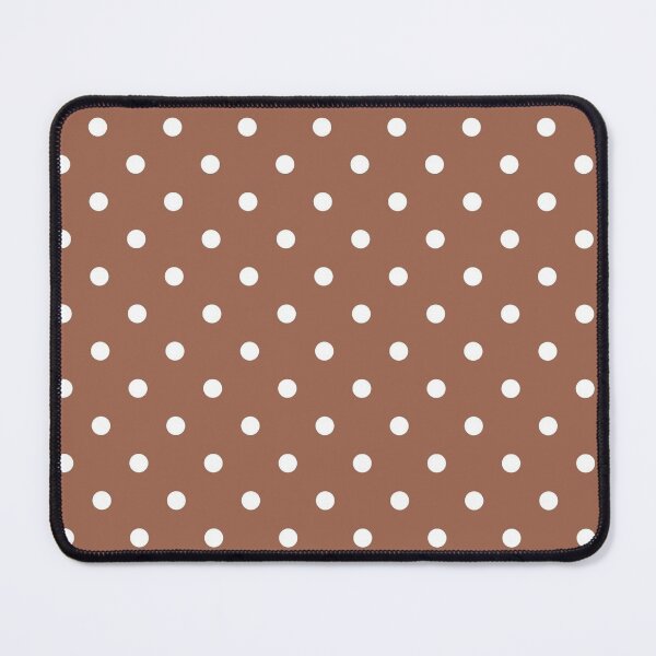 Item preview, Brown And White Polka Dots designed and sold by FantasySkyArt.