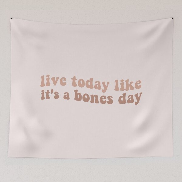 Item preview, bones day or no bones day live today like its a bones day tiktok tik tok dog pug bones or no bones noodle designed and sold by emcazalet.
