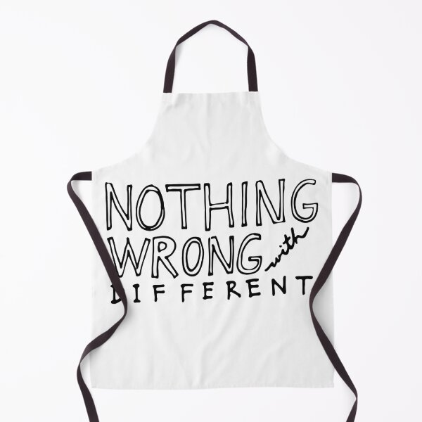 Artikelvorschau, Nothing Wrong with Different Black Outline entworfen und verkauft von lineartdesigns.