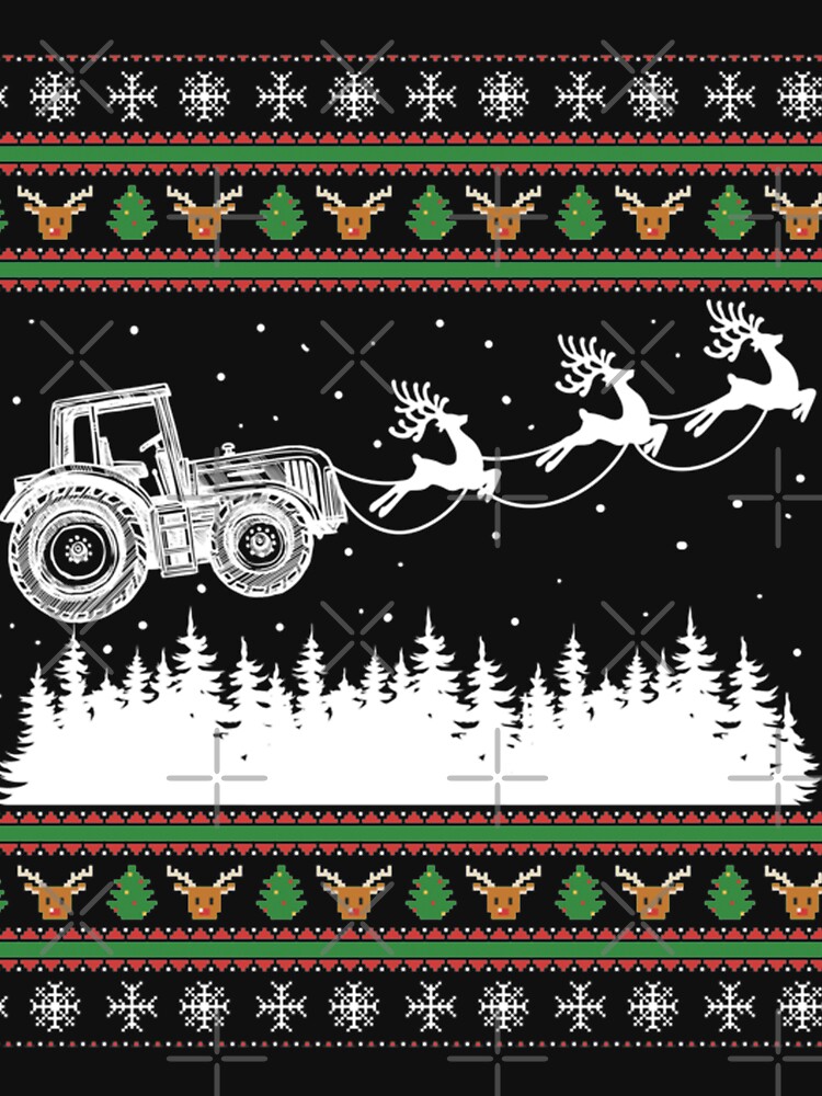 Discover Tracteur Farming Noël T-Shirt
