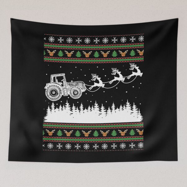 Item preview, Tractor Farming Chistmas designed and sold by theresamorelli.
