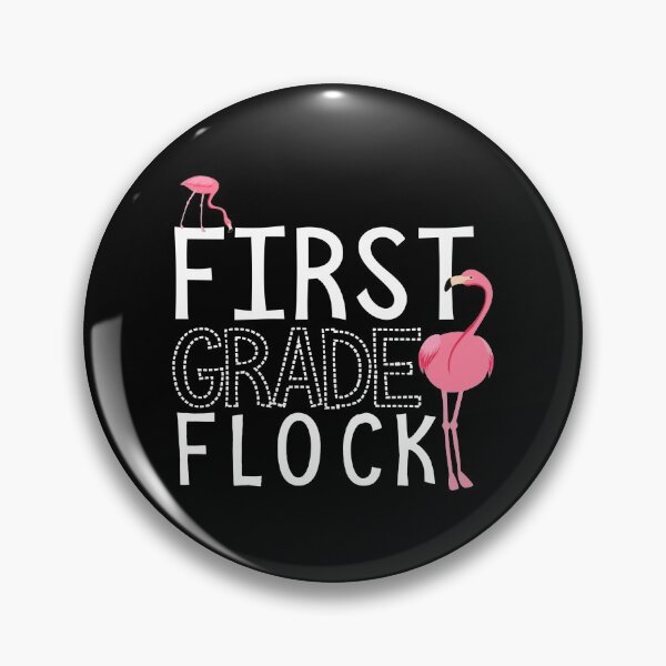 Item preview, flamingo first grade flock White designed and sold by tuyetnhung98.