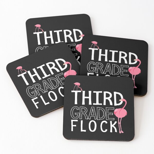 Item preview, flamingo third grade flock White designed and sold by tuyetnhung98.