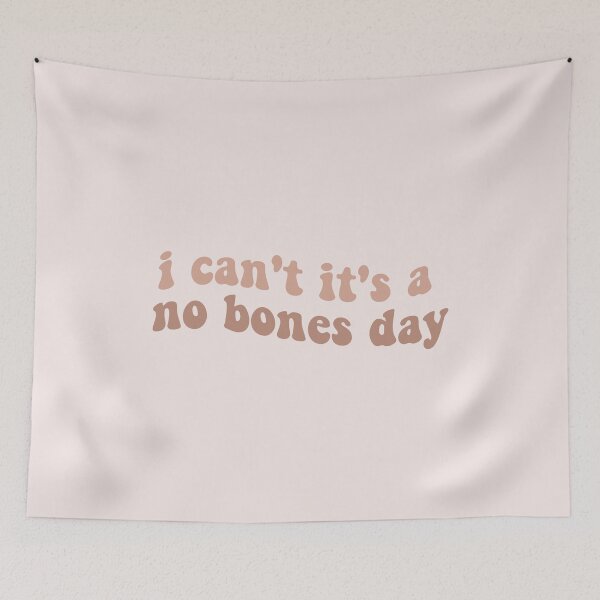 Item preview, bones day or no bones day i cant its a no bones day tiktok tik tok dog pug bones or no bones noodle designed and sold by emcazalet.