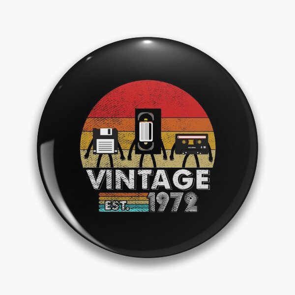 Item preview, Vintage 1972 Floppy Disk VHS Cassette Tape 80s 90s birthday designed and sold by NEMRYS.