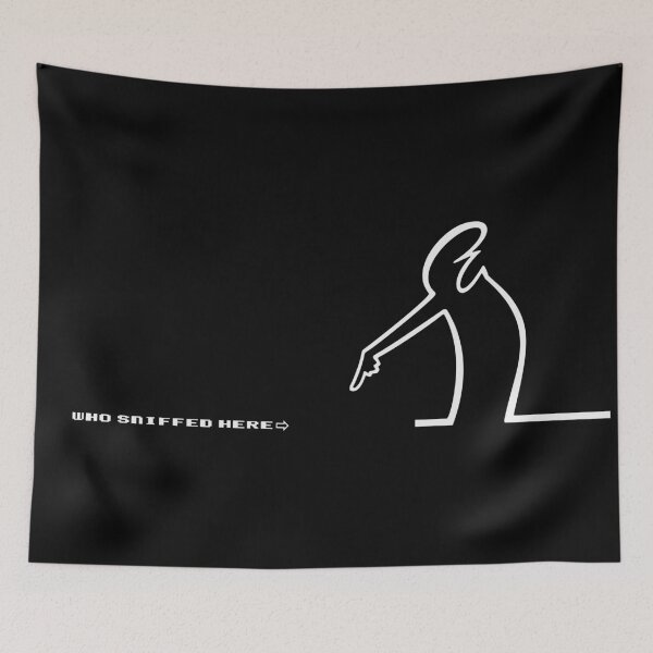 Item preview, La Linea (Who Sniffed Here) designed and sold by REMA-REPUBLIC.