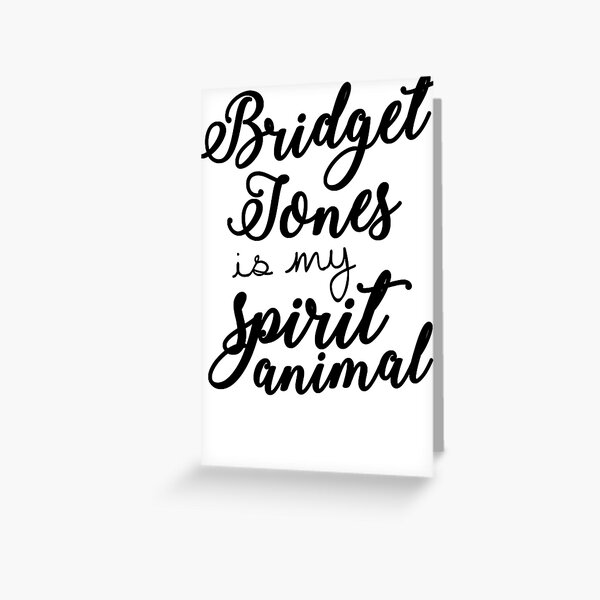 Item preview, Bridget Jones est mon animal spirituel  designed and sold by GusCorkery.