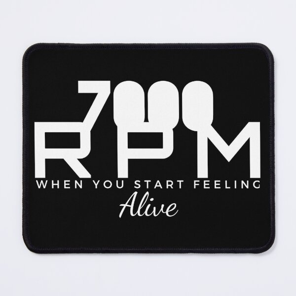Item preview, 7000 RPM , WHEN YOU START FEELING ALIVE Designed for Bikers designed and sold by WINS Rider.
