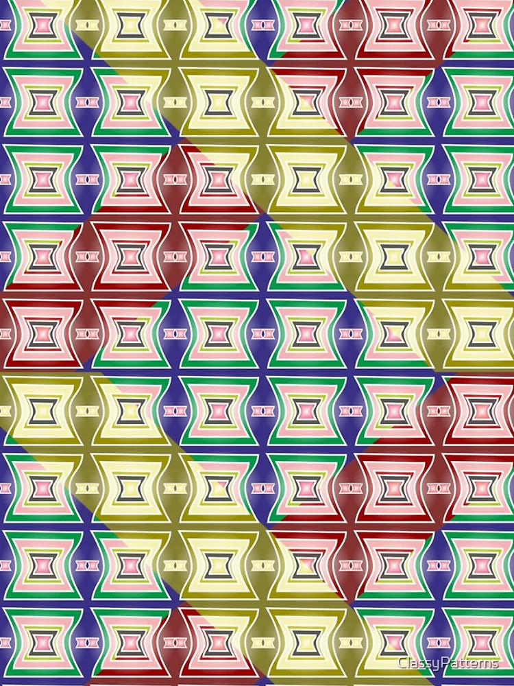Thumbnail 5 of 5, iPhone Case, Geometric Patterns With Multi Colors designed and sold by ClassyPatterns.