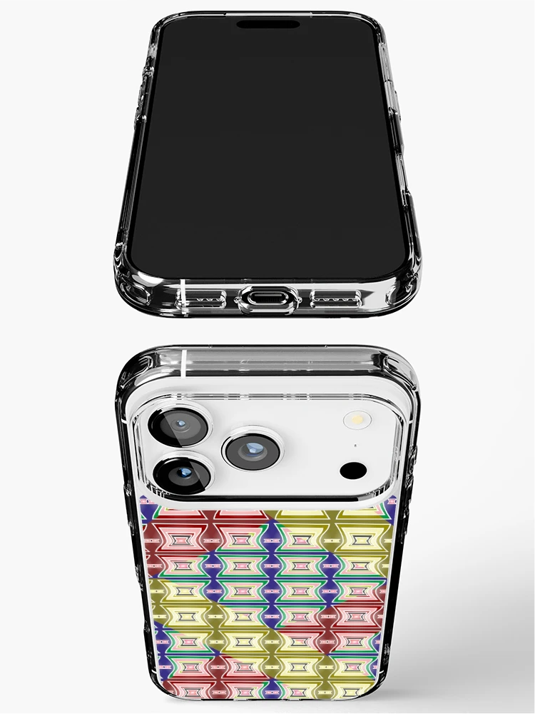 Thumbnail 3 of 5, iPhone Case, Geometric Patterns With Multi Colors designed and sold by ClassyPatterns.