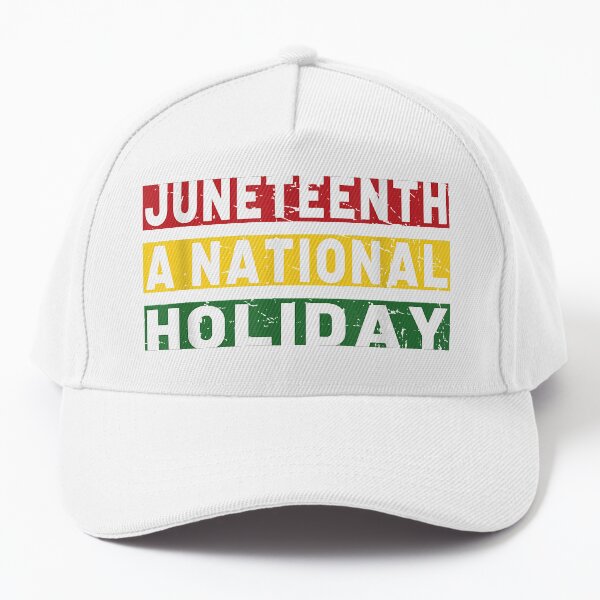 Vintage Make Juneteenth A National Holiday - June 19th, 1865 Baseball Cap
