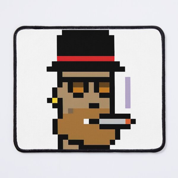 Item preview,  CryptoPunk #8348 Pixel Top Hat &Big Beard&Cigarette NFT  designed and sold by PetTotem.