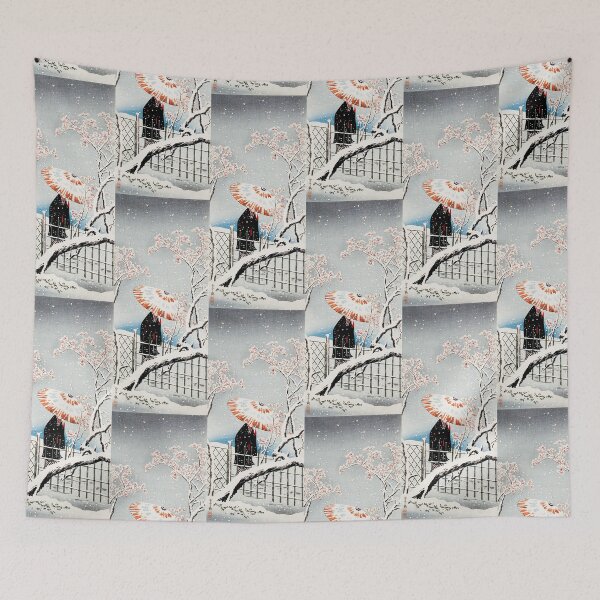 Item preview, Plum Tree in Snow by Hiroaki Takahashi  designed and sold by Wheeler-Styl3.