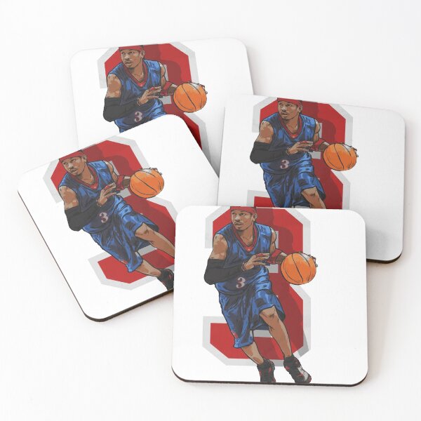 Item preview, Allen Iverson Philadelphia Basketball designed and sold by IrisWheatia.